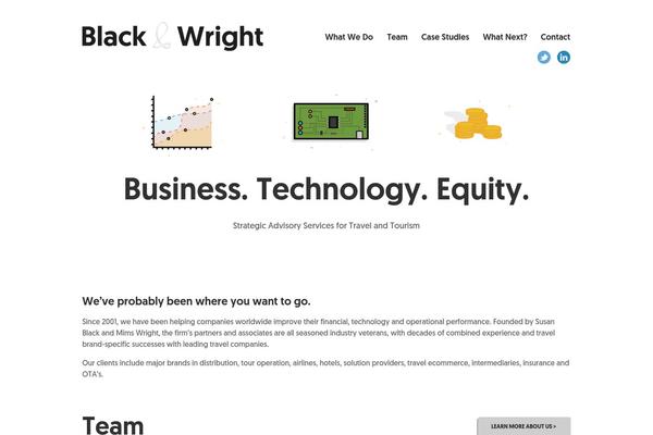blackandwright.com site used Blackandwright