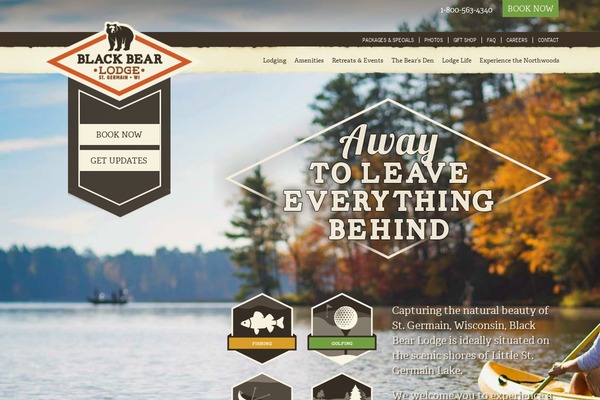 blackbearlodge.com site used Blackbear