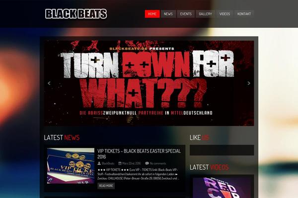 blackbeats.de site used Clubber