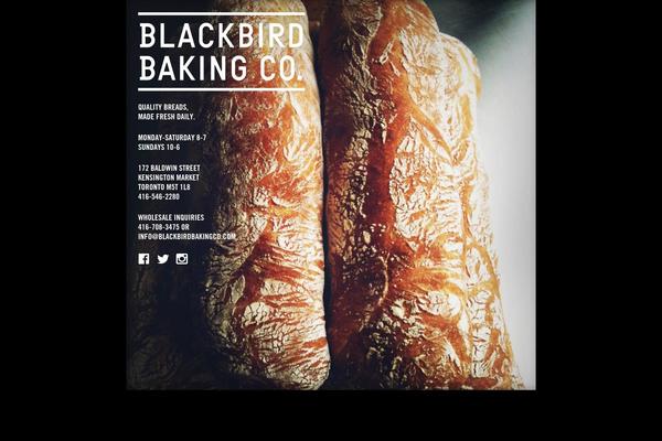 blackbirdbakingco.com site used Bbbc