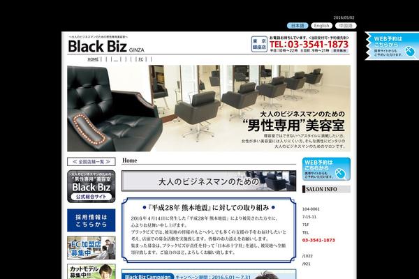 blackbiz-ginza.com site used Blackbiz_ginza