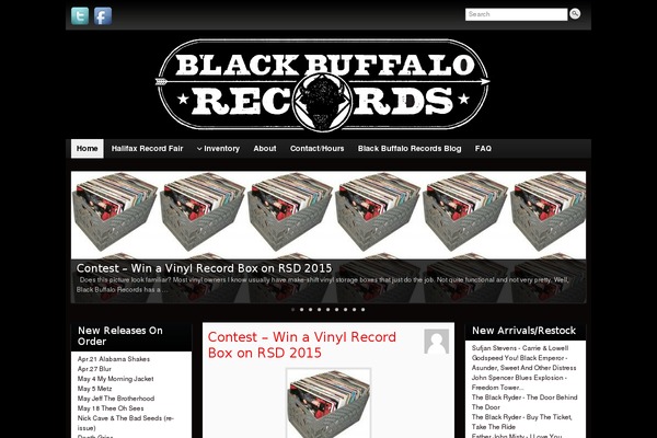 blackbuffalorecords.ca site used So-store