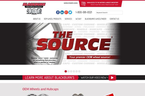 blackburnwheels.com site used Blackburns