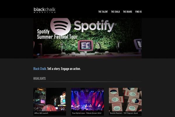 blackchalkmarketing.com site used Blackchalk