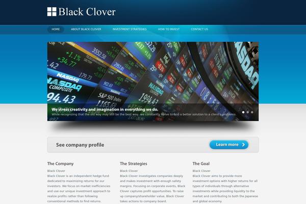 blackclover.jp site used ShowTime