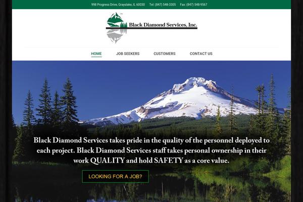 The7 theme site design template sample
