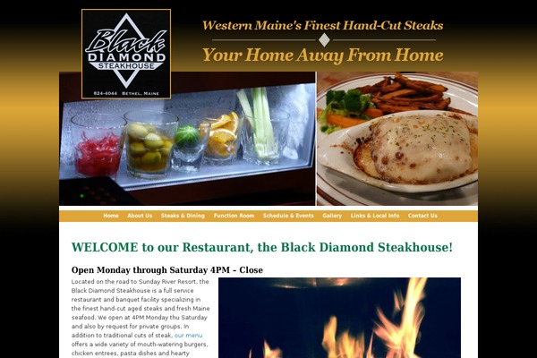 blackdiamondsteakhouse.com site used Blackdiamond-rwd