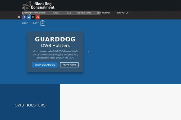 blackdogconcealment.com site used Theme1507