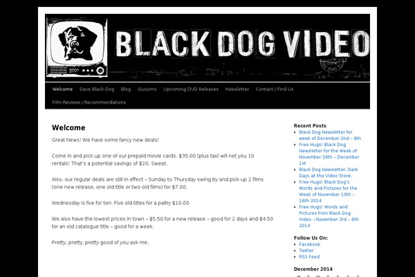 blackdogvideo.bc.ca site used Blackdog
