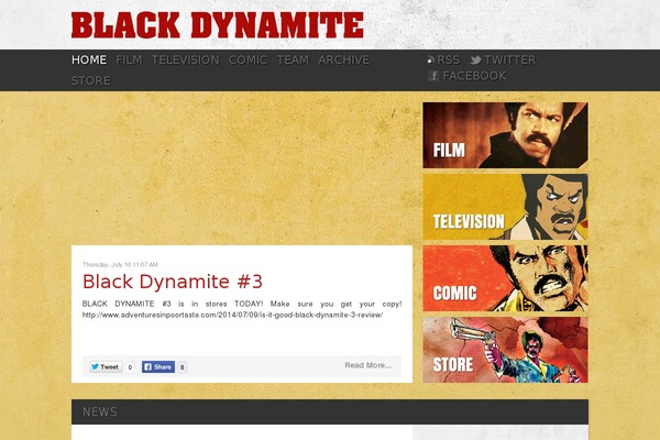 blackdynamite.com site used Blackdynamite