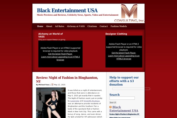 blackentertainmentblog.com site used Personal-blog