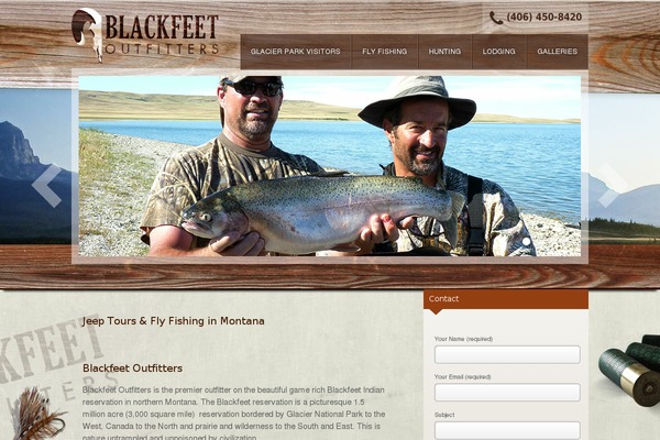 blackfeetoutfitters.com site used Kendruck