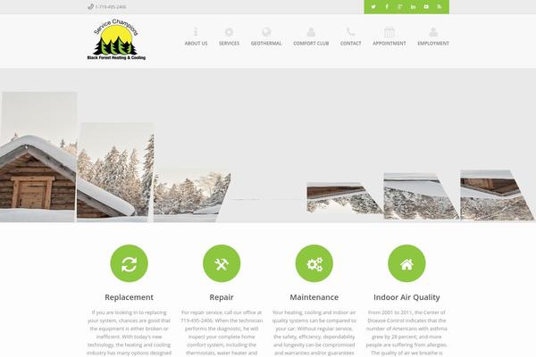 Bostan theme site design template sample