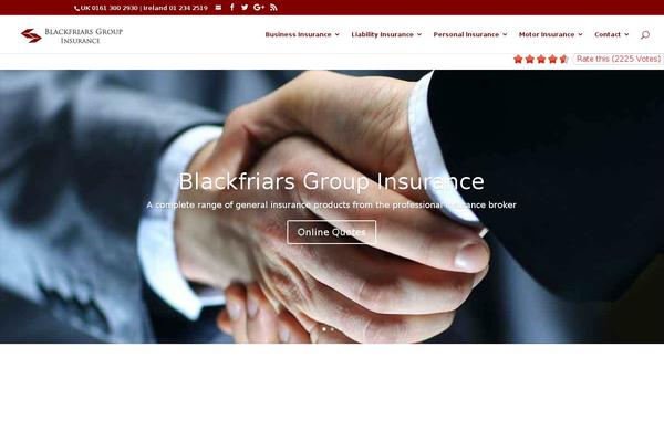 Divi theme site design template sample