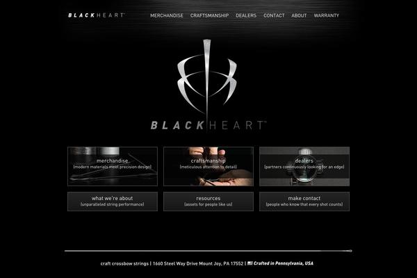 blackheartarchery.com site used Blackheart