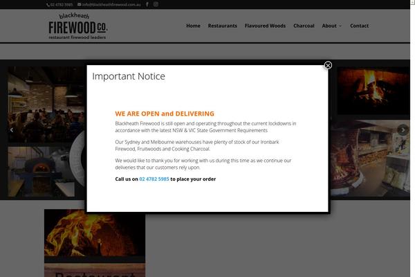 blackheathfirewood.com.au site used Blackheath-firewood