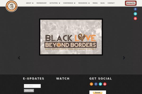 blackimmigration.net site used Redux