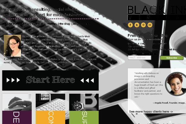 Headway theme site design template sample