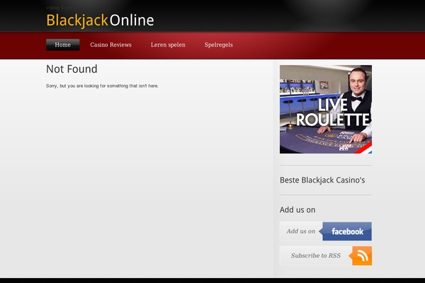 blackjack-online.nl site used Matchpoint_12