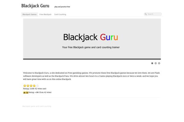 blackjackguru.net site used PageLines