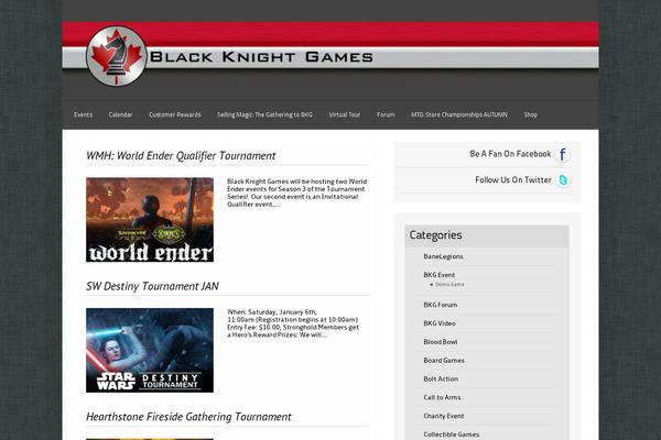 blackknightgames.ca site used Kawfee.pro