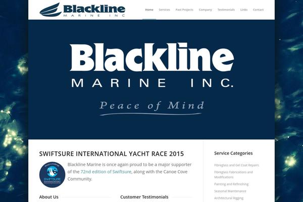 blacklinemarine.com site used Blackline