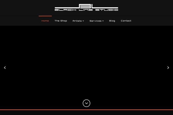blackline theme websites examples