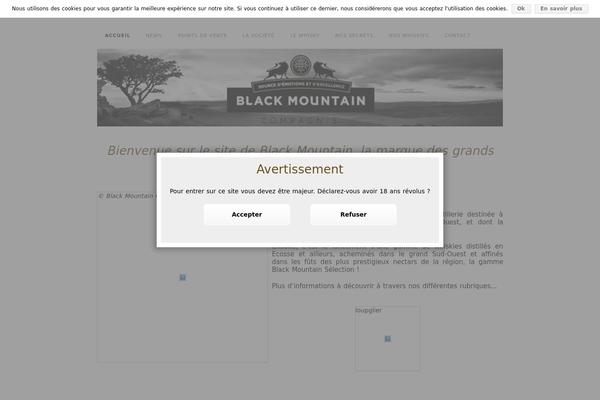 blackmountain.fr site used Damnit