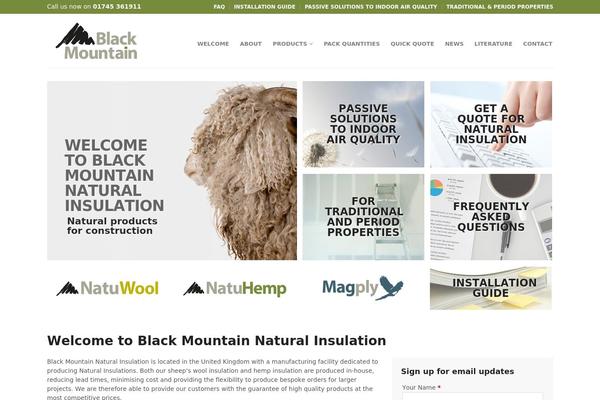 NaturalInsulation theme websites examples