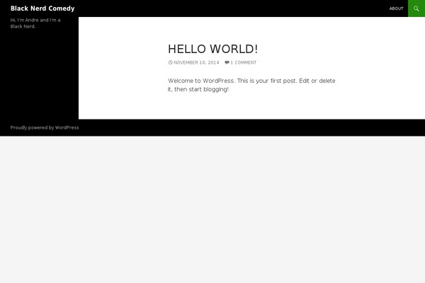 Magazine theme site design template sample