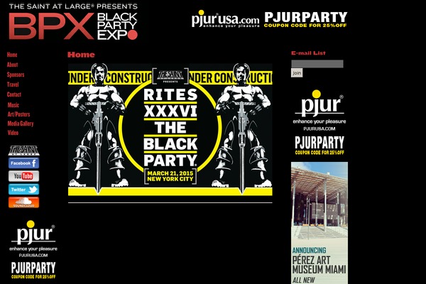 blackpartyexpo.com site used Blackpartyexpo