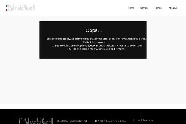 Ottar theme site design template sample