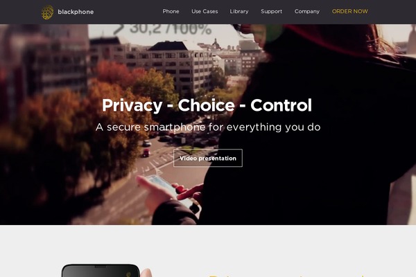 blackphone.ch site used Silent-circle