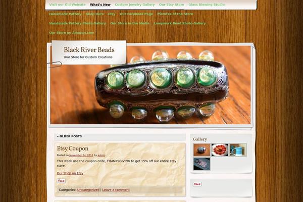 blackriverbeads.com site used Adventure Journal