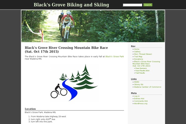 blacksgrove.com site used RCG Forest