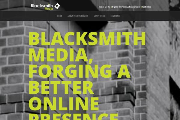 blacksmith theme websites examples