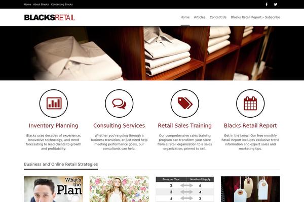 blacksretail.com site used Sillhouetto