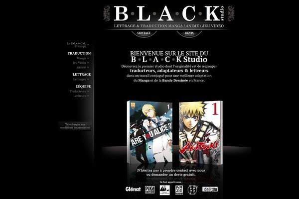 blackstudio.fr site used Blackstudio