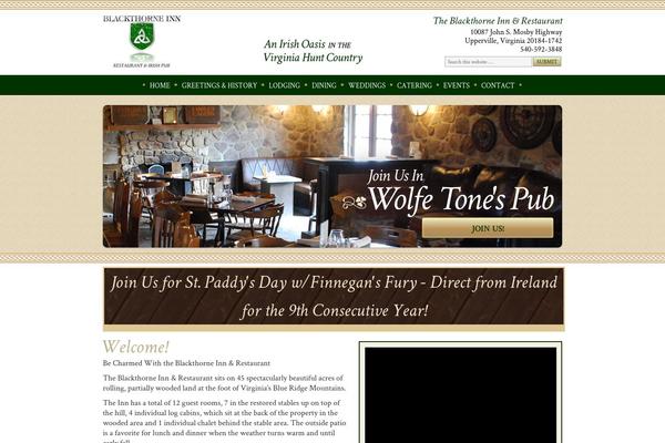 blackthorne-inn.com site used Designer-services