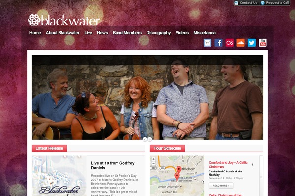 blackwatermusic.com site used Wp_dionysus5-v1.3.1