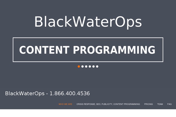 blackwaterops.com site used Flatone