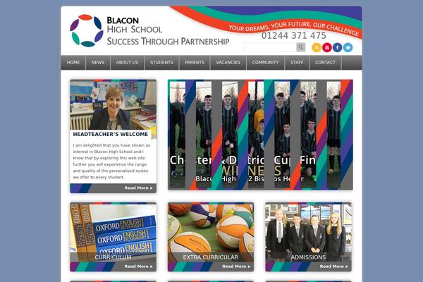 blaconhighschool.net site used Blacon