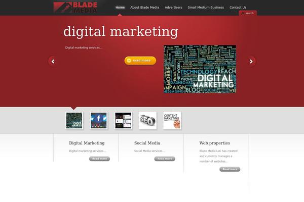 TheCorporation theme site design template sample