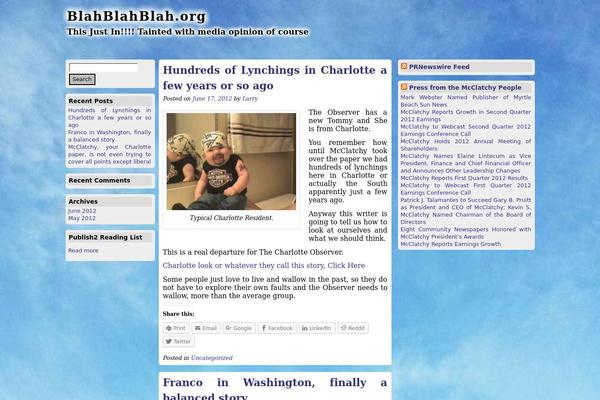 blahblahblah.org site used Kippis