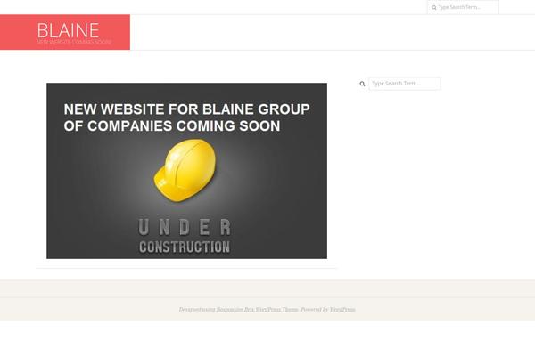 blainecorp.com site used Responsive Brix