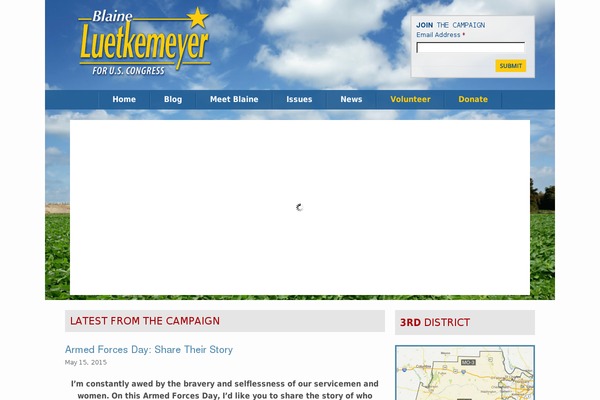 blaineforcongress.com site used Blaineforcongress