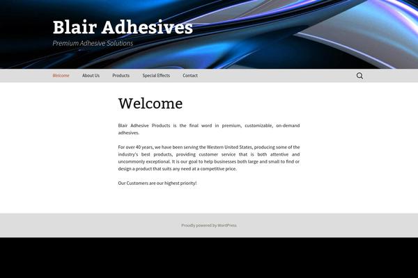 Twenty Thirteen theme site design template sample