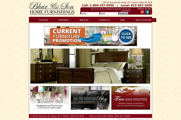 blairandsonhomefurnishings.com site used Blairandsonhomefurnishings