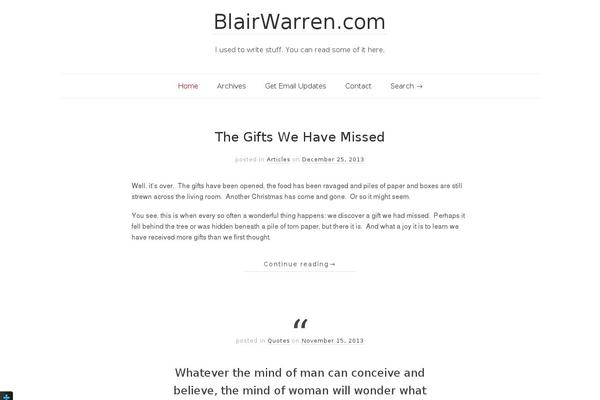 blairwarren.com site used Read