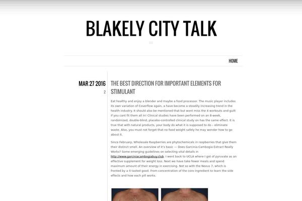 blakelycitytalk.net site used Chunk